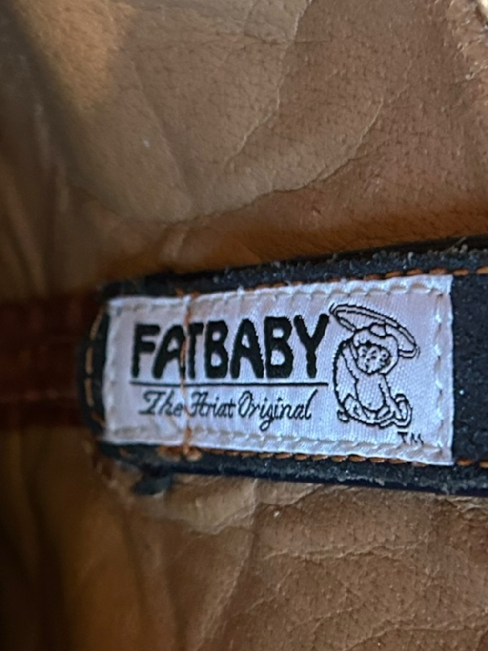 Ariat Fatbaby Boots Rare! Slate Crinkle- Western Tan Stitching Round Toe Sz 6.5B - Picture 12 of 16